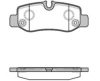 KAWE 1624 00 Brake Pad Set, disc brake